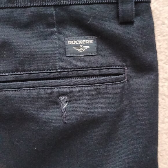 Mens Dockers Navy Pants - Picture 6 of 6